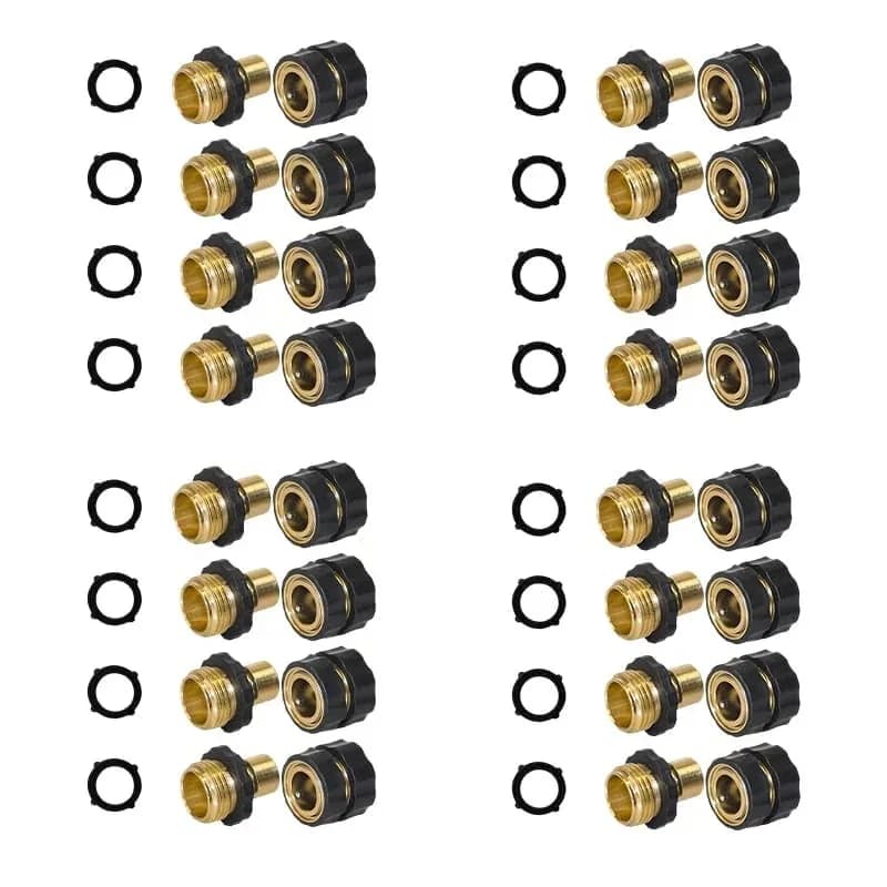 3/4 in Garden Hose Quick Connectors, Set of 4 - View 4