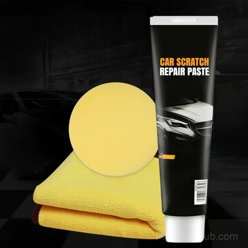 Car Scratch Repair Paste Kit with Sponge and Thick Towel - View 9