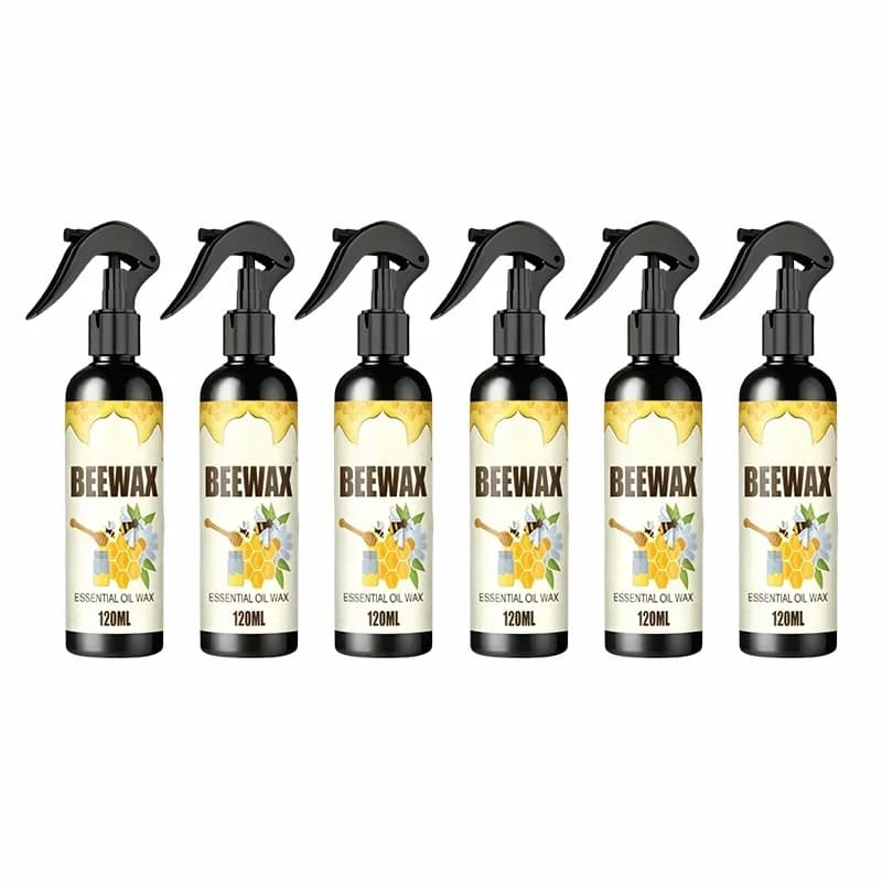 Natural Micro-Molecularized Beeswax Cleaning Spray, 120 mL Set - View 4