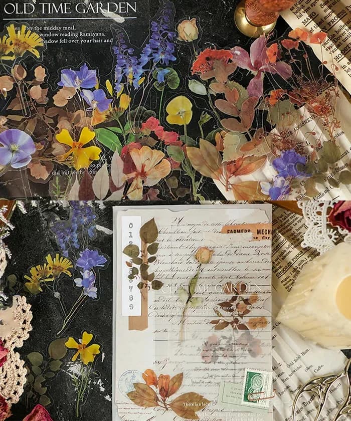 240 Pcs Memory Garden Series PET Stickers Set - View 6