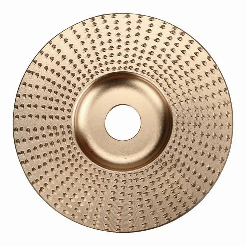 85mm Gold Bow Polishing Pad for Angle Grinder - View 3
