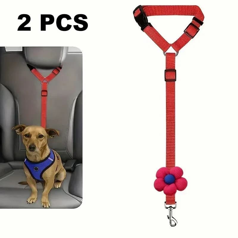 2-in-1 Dog Car Seat Belt & Walking Leash - View 12
