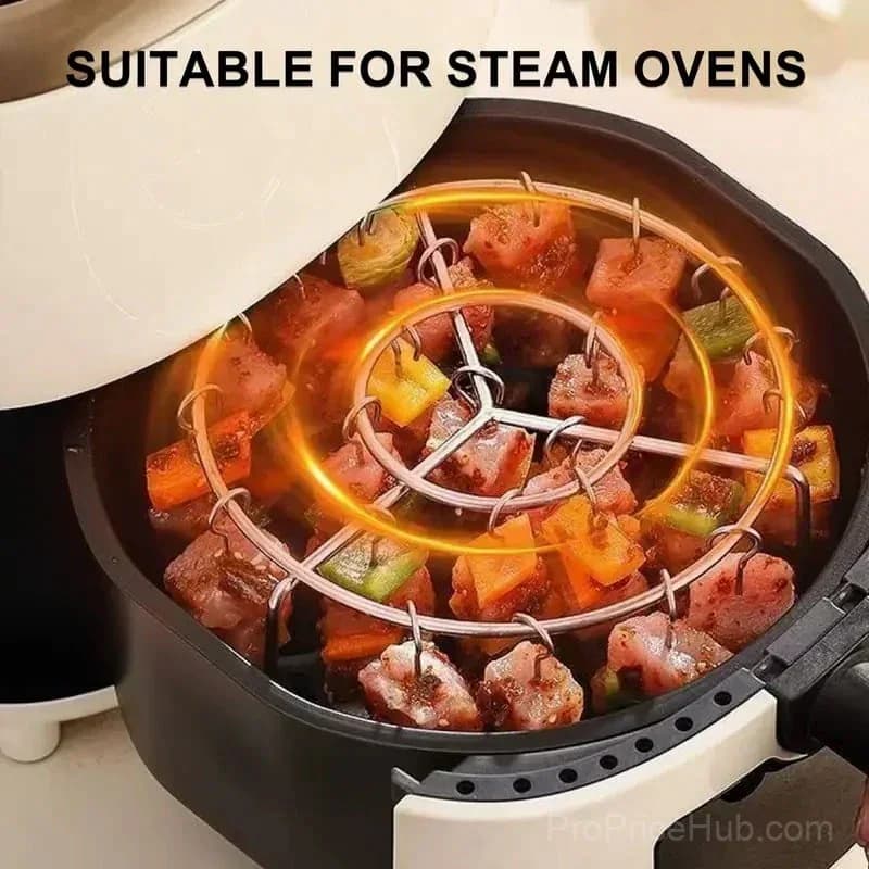 Stainless Steel Vertical Grill Rack for Air Fryer - View 2