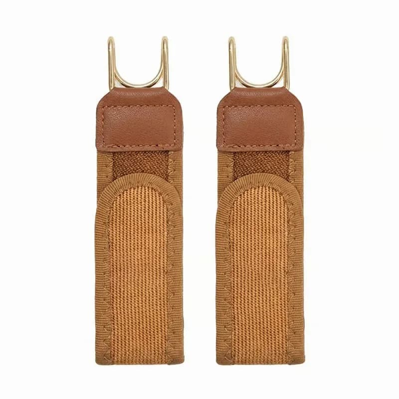 No-Buckle Belt, Brown, 1 Pair - Main