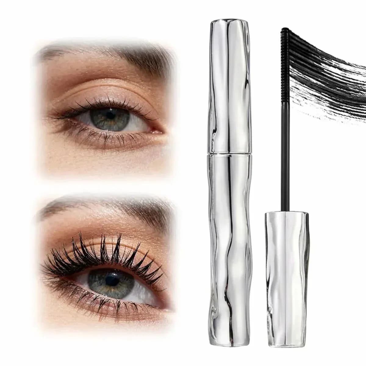 Lengthening & Curling Mascara - Waterproof, Sweatproof, Long-Lasting - View 1