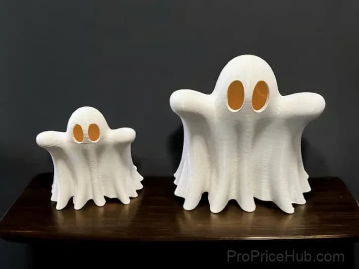 Halloween Ghost Decorations with Tea Lights - View 9