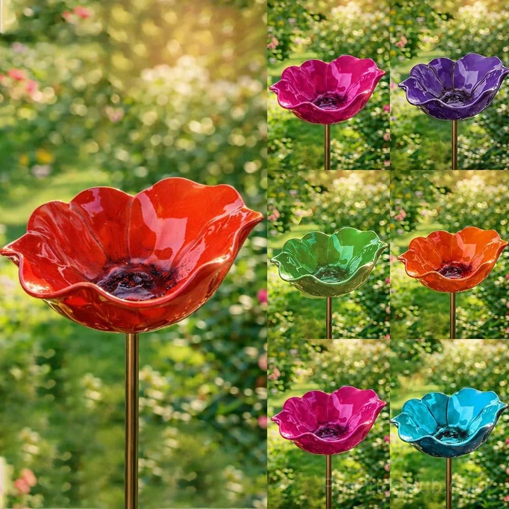 Handmade Metal Flower Garden Stake - View 23