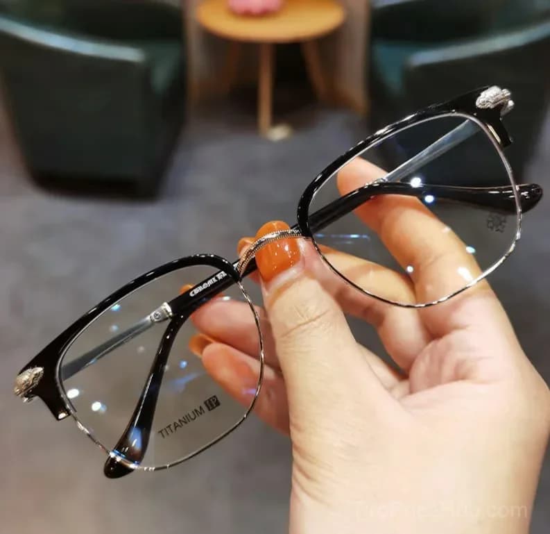 Ultra-Light Anti-Blue Light Reading Glasses, Black Gold +1.00–+5.00 - View 7