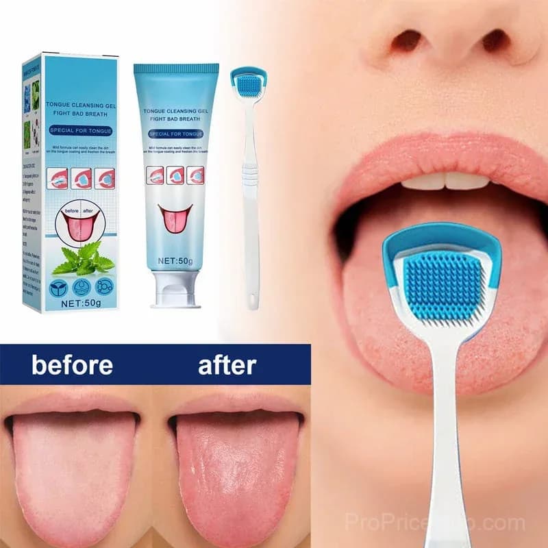 Probiotic Tongue Cleaning Gel Set - Main