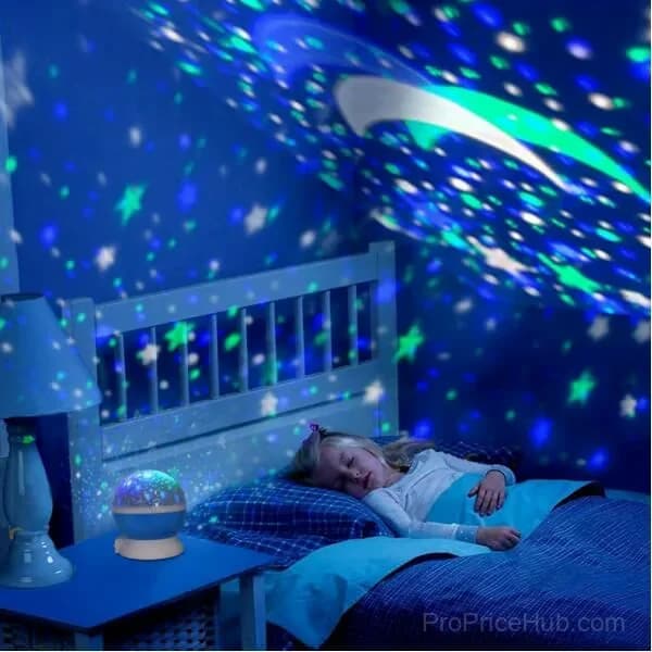 Blue Starry Sky Night Light Projector - View 2