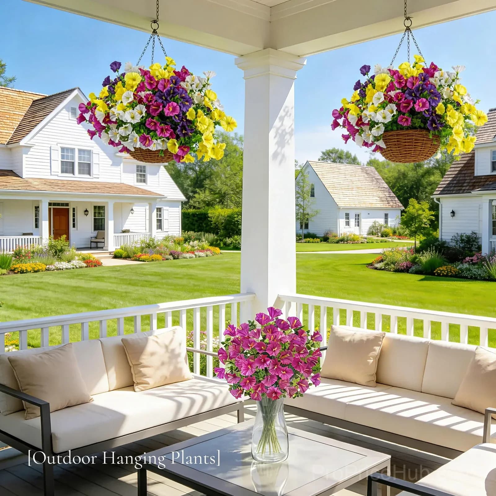 UV Resistant Artificial Petunias Flowers - View 29