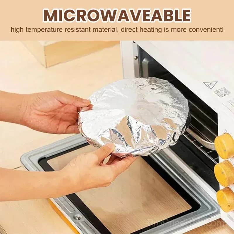 Reusable Aluminum Foil Food Covers - Kitchen - View 5