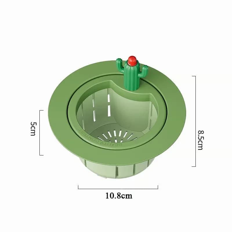 Yellow Cactus Kitchen Sink Strainer Basket - View 2