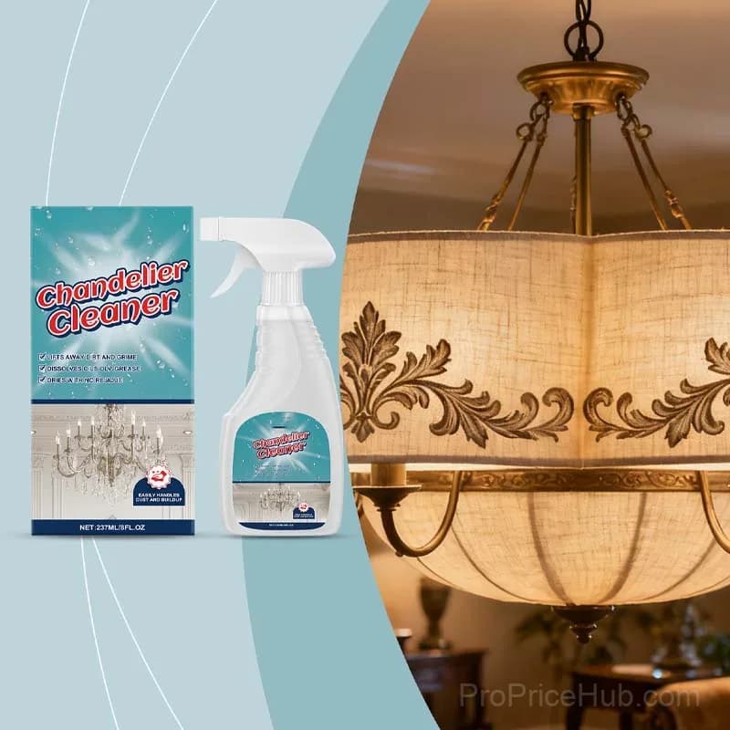 Premium Chandelier Cleaning Spray – Streak-Free, Crystal Clear Shine - View 1