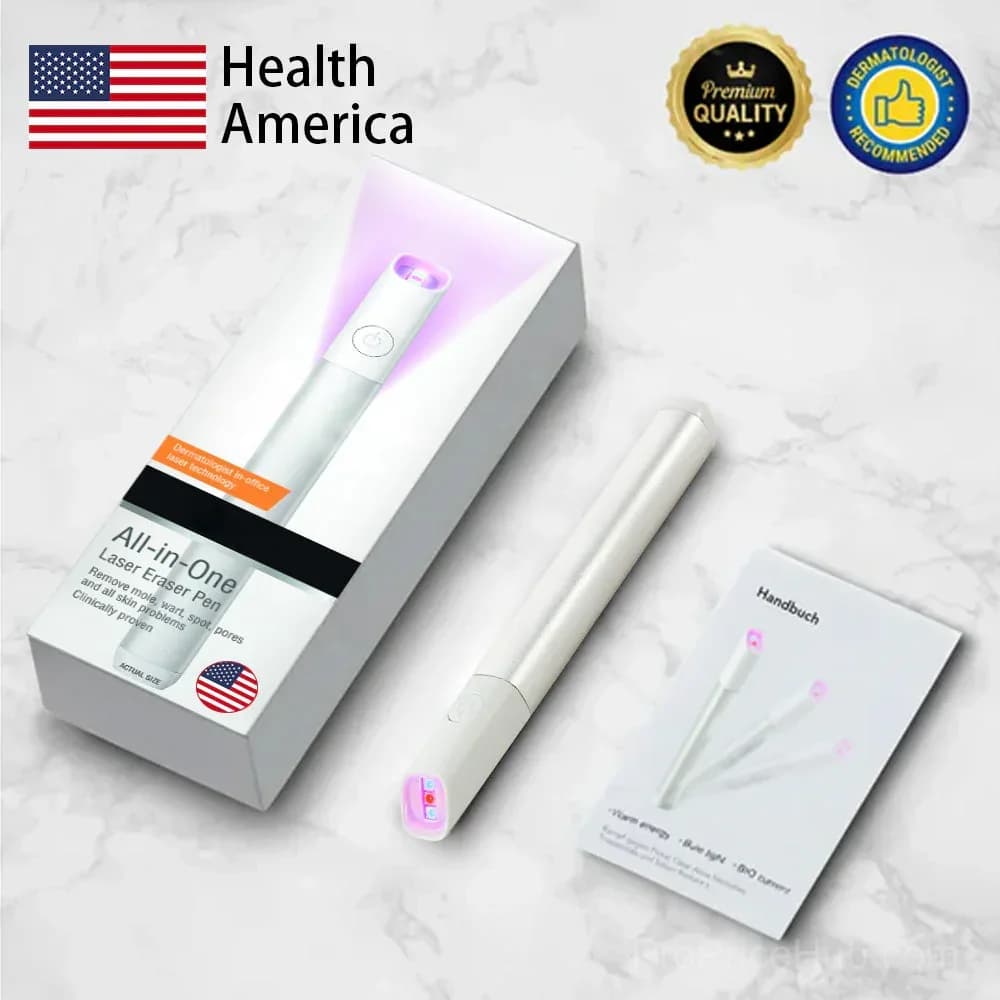 All-in-One CO₂ Laser Eraser Pen for Moles, Warts & Skin Flaws - View 1