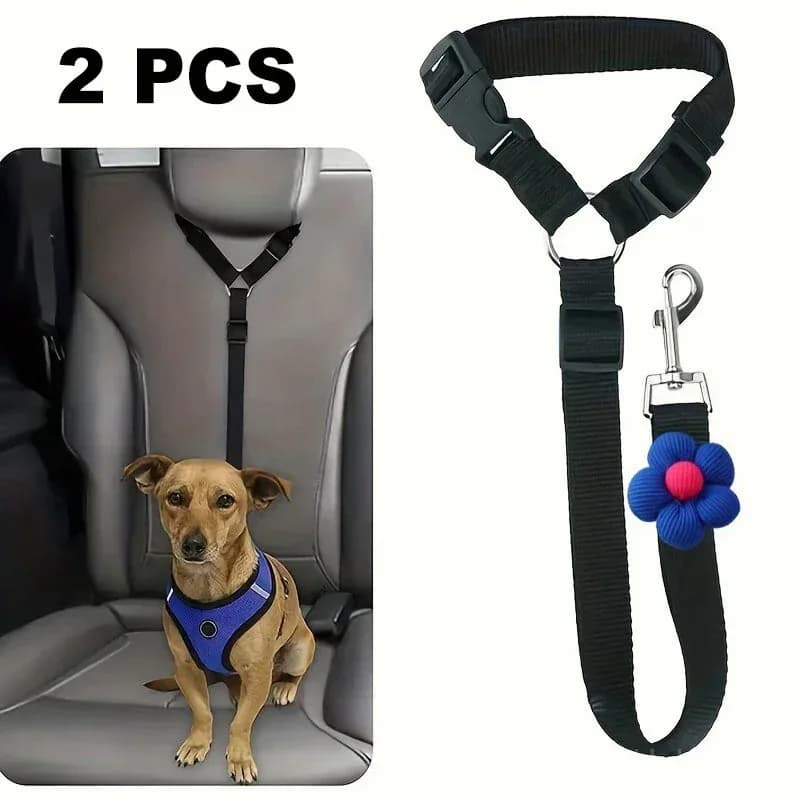 2-in-1 Dog Car Seat Belt & Walking Leash - View 10