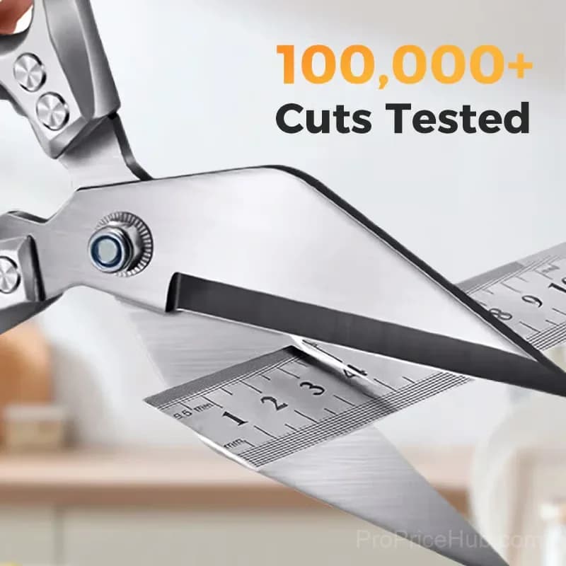 Heavy-Duty Multifunctional Kitchen Shears, Black - View 3