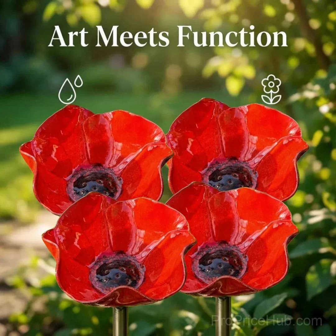 Handmade Metal Flower Garden Stake - View 25