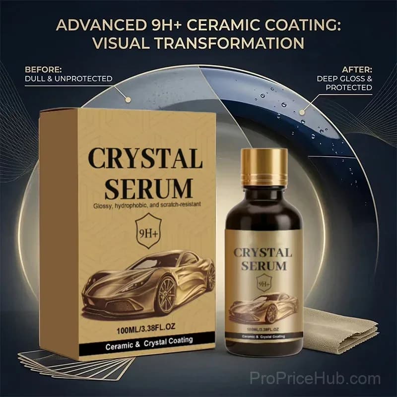 Ceramic Car Coating Kit – 9H+ Hardness, Deep Gloss & Hydrophobic, 5-Pack - View 5