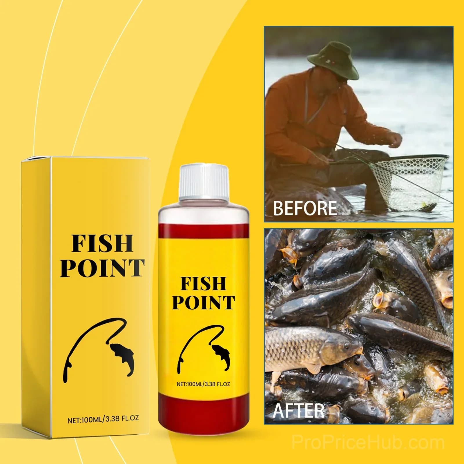 Concentrated Fish Attractant Liquid - Fast Acting Red Worm Formula - View 12
