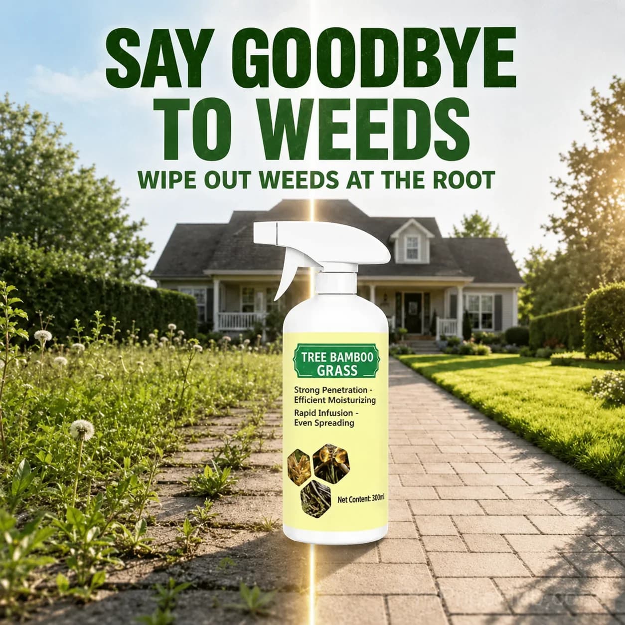 🔥Fast-Acting Natural Weed & Grass Killer Spray - View 1