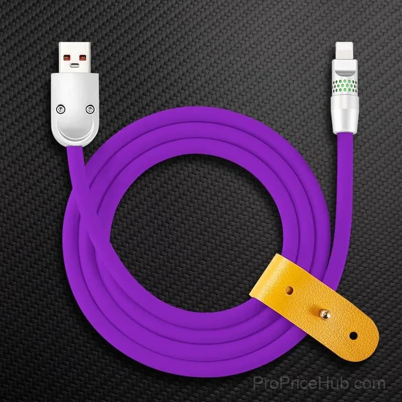 100W Fast Charging Cable with RGB Glow - View 20
