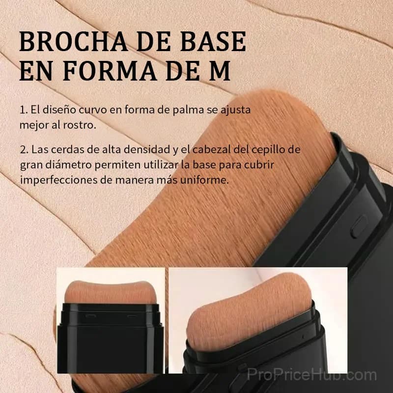 Double-Ended Concealer Stick Foundation with Brush, 01 Ivory - View 7