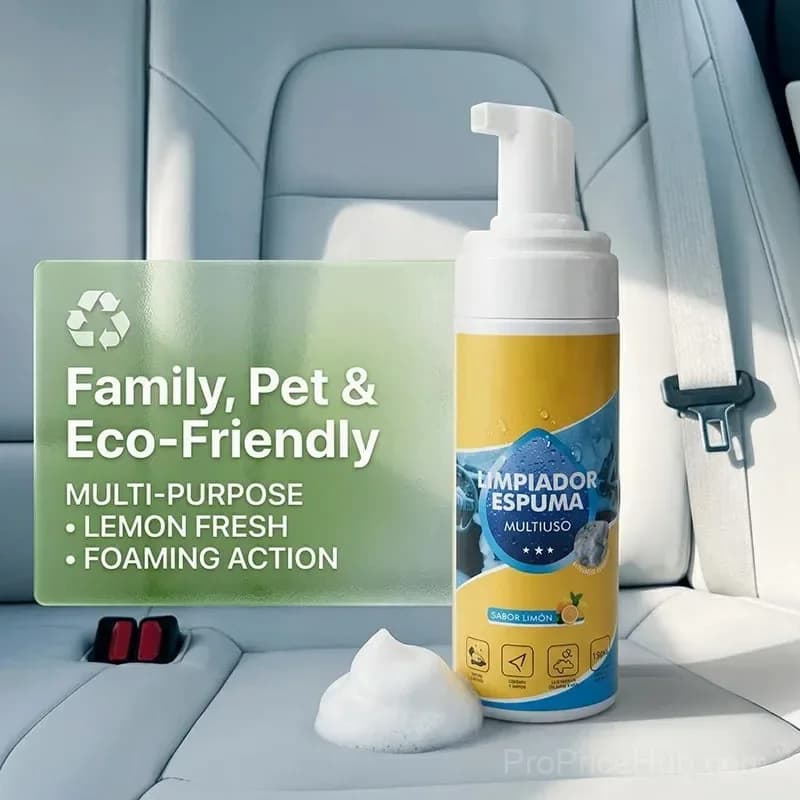 4-in-1 Multi-Enzyme Foam Cleaner for Deep Cleaning Car, Kitchen, Bathroom & Sofa - View 5