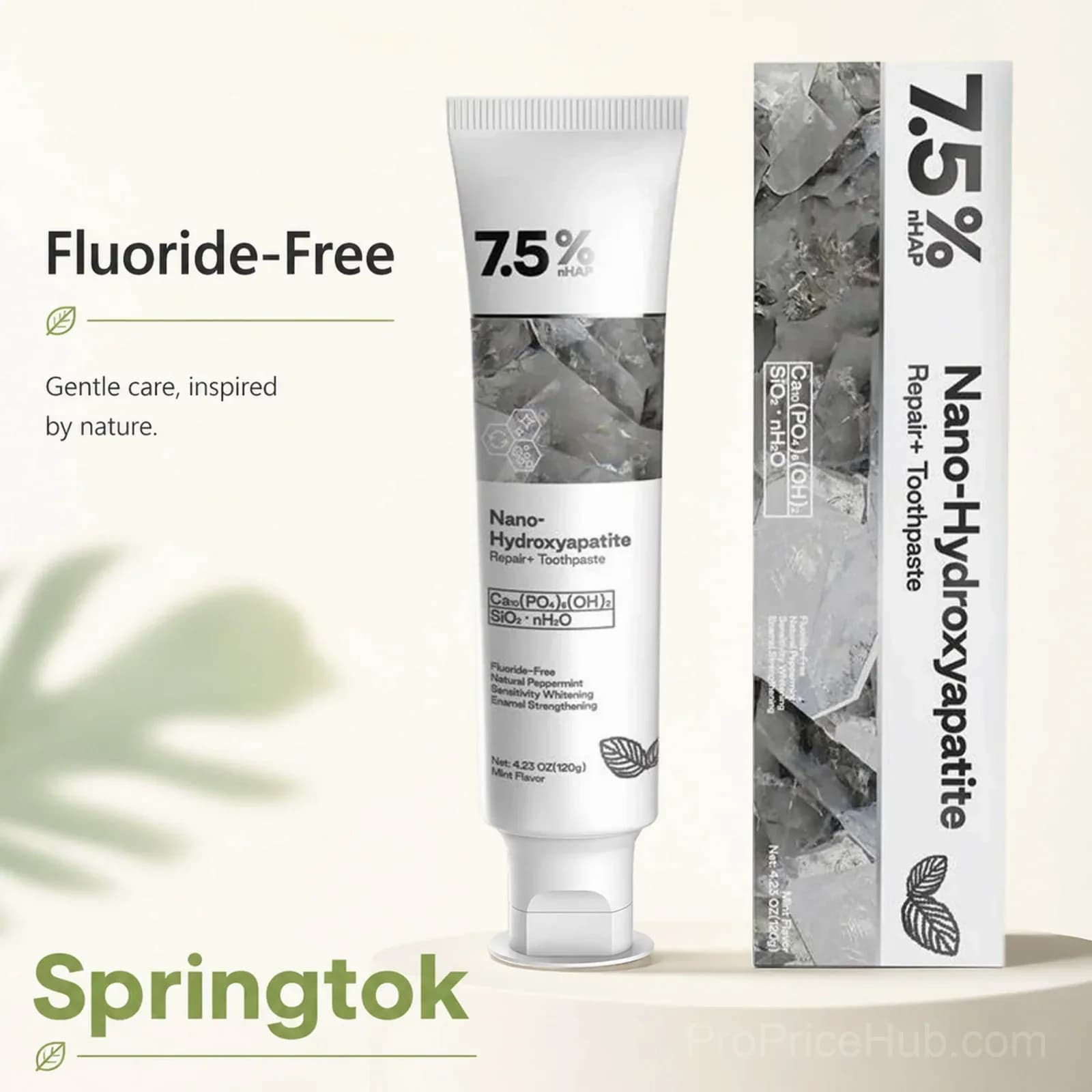 Hydroxyapatite Remineralizing Toothpaste - View 1