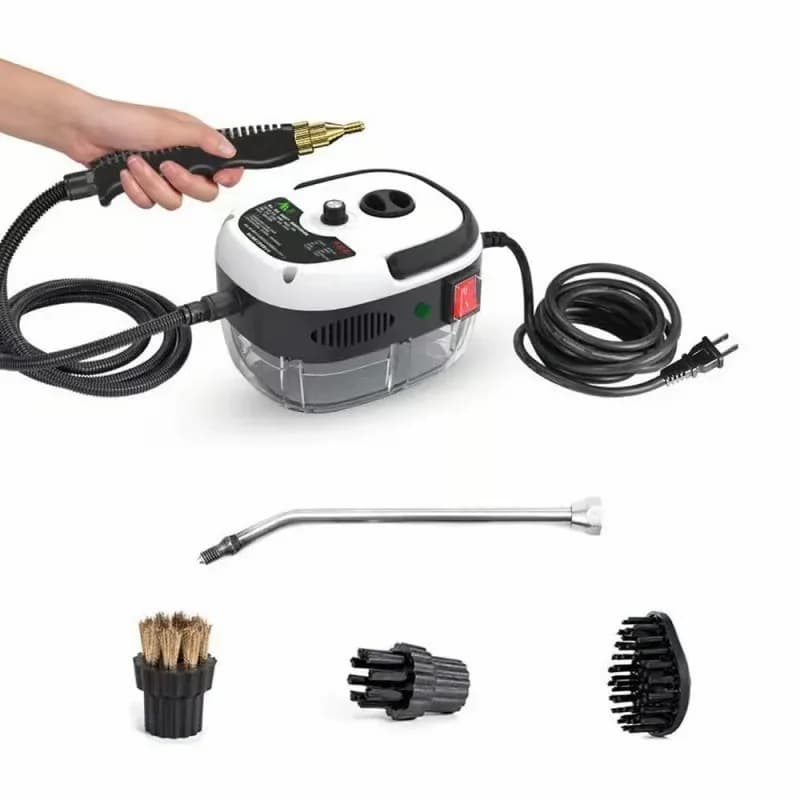 Handheld Steam Cleaner, Red, Single Knob Control - View 2