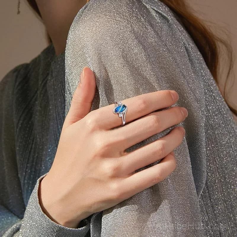 Vintage Handmade Color Changing Mood Rings - Alt