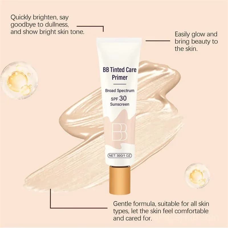 Moisturizing BB Cream Concealer SPF 30+ with Brush - View 5