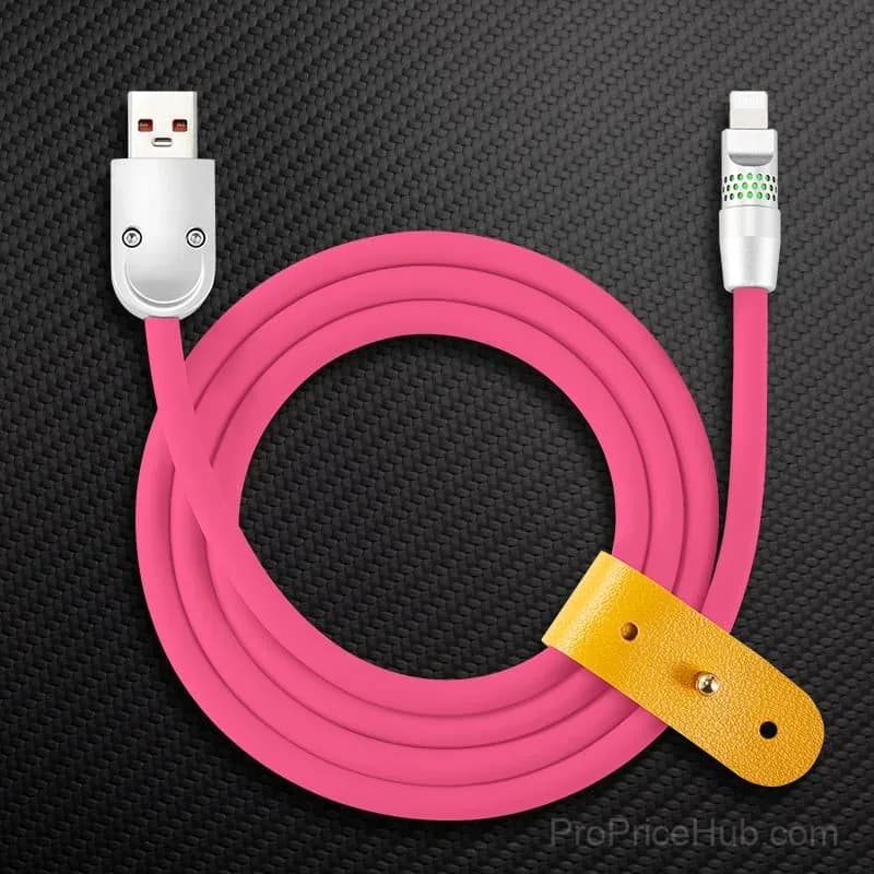 100W Fast Charging Cable with RGB Glow - View 28