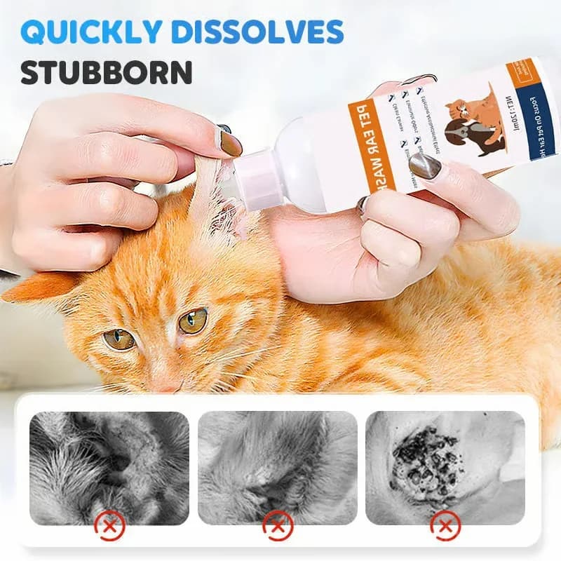 Pet Ear Cleaner with Aloe for Dogs & Cats, 120ml - View 3