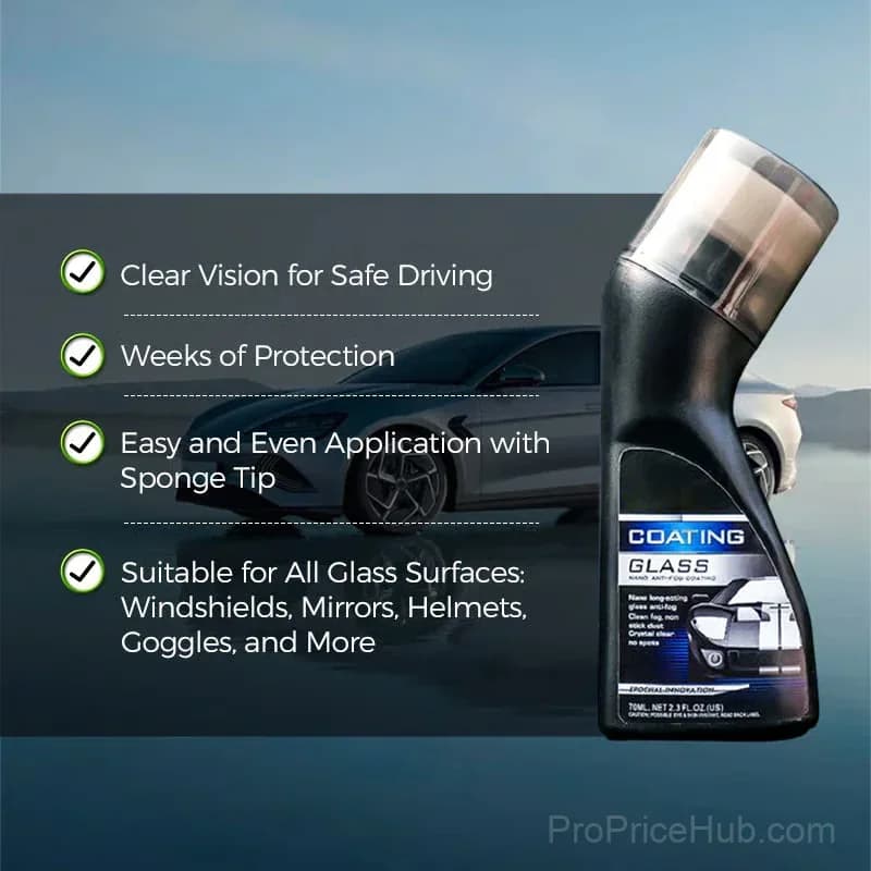 Micromolecular Anti-Fog Coating Wiper for Car Glass, 1 Pc - View 3
