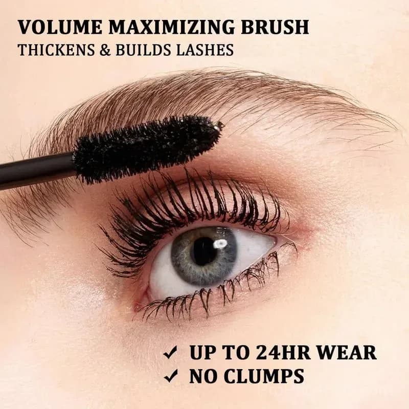 7D Waterproof Mascara – 24H Volume & Curl, Smudge-Proof - View 2