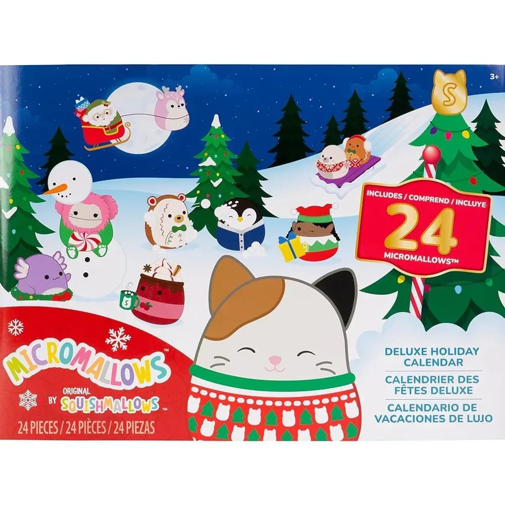 Squishmallows 24-Day Micromallows Holiday Advent Calendar - View 2