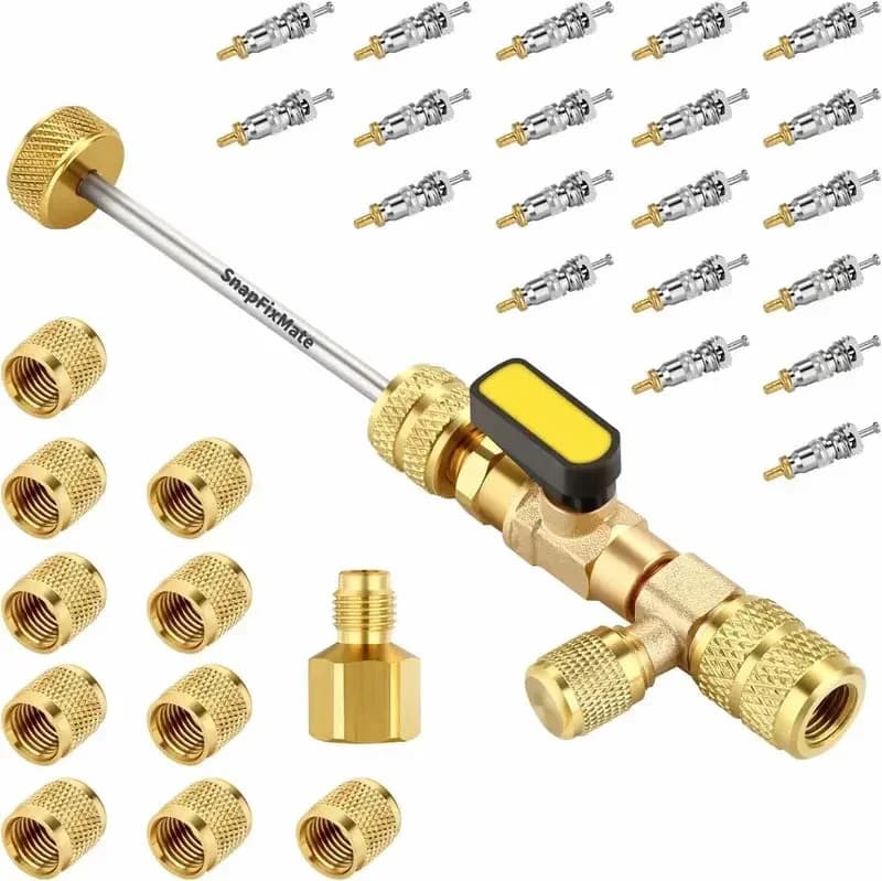 Professional AC Valve Core Remover & Installer Kit - View 2