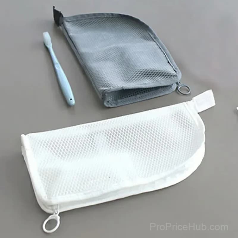Portable Lightweight Travel Toiletry Bag, White, 1 Piece - View 9