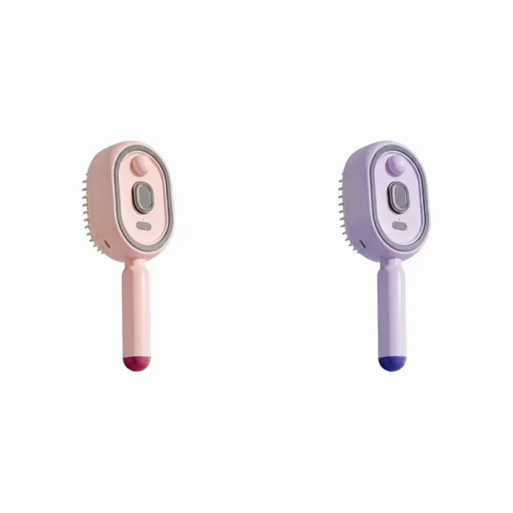 Electric Spray Air Cushion Massage Comb, White - View 7