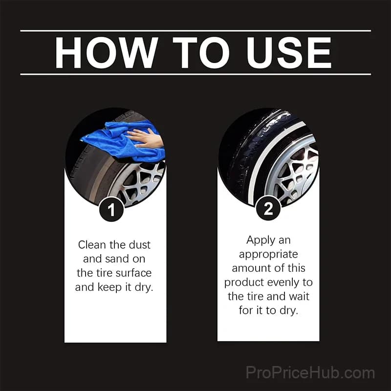 Tire & Wheel Cleaning and Refurbishing Wax - View 8