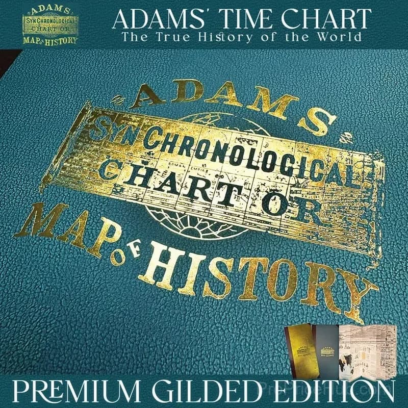 Adams Time Chart 2.0 - Home Decor Wall Poster - View 1