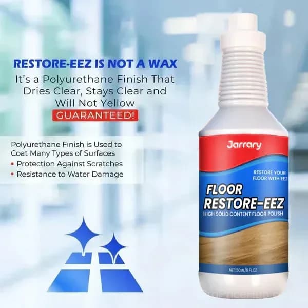 Instant Floor Renew High-Gloss Floor Polish Set with Nano Sponge - View 3