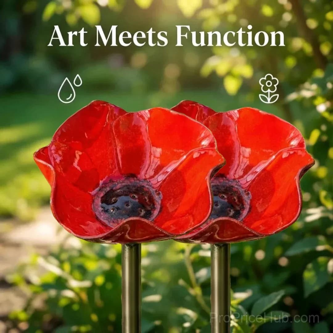 Handmade Metal Flower Garden Stake - View 24