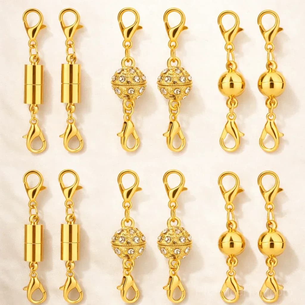 Magnetic Necklace Clasps and Closures for Jewelry - View 9