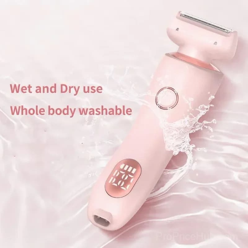 Women's Multifunctional Electric Shaver, Pink - View 3