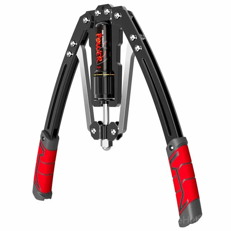 Adjustable Hydraulic Power Twister Arm Exerciser, Red/Black Basic - View 1