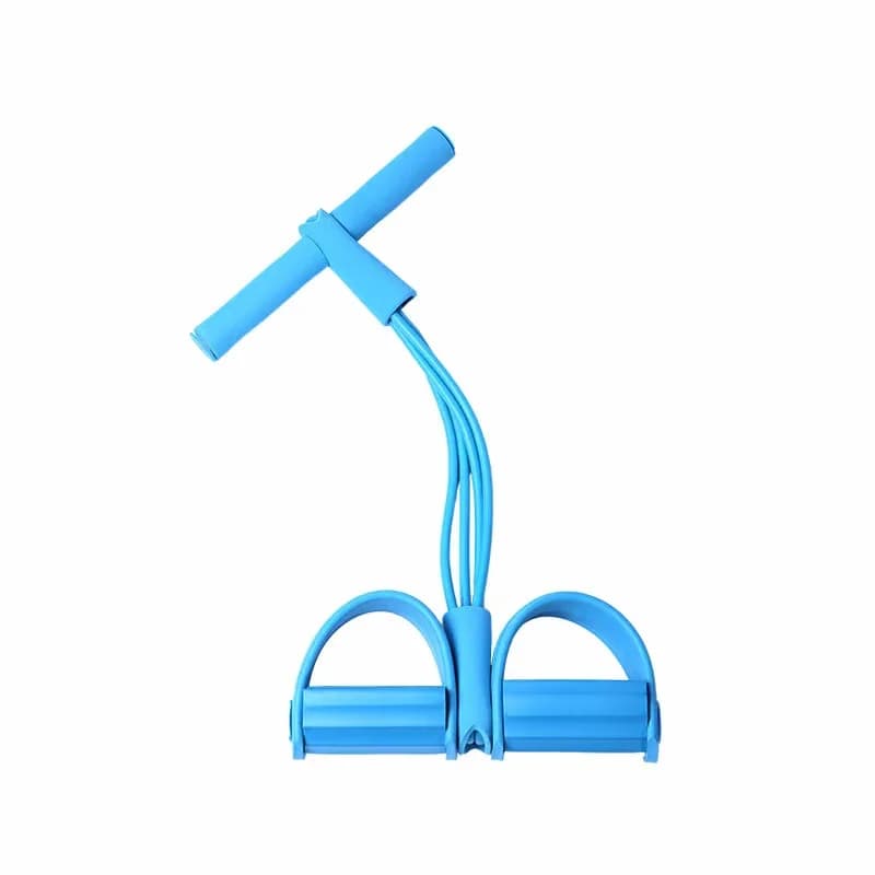 Multifunction Pedal Resistance Band, Blue - Main