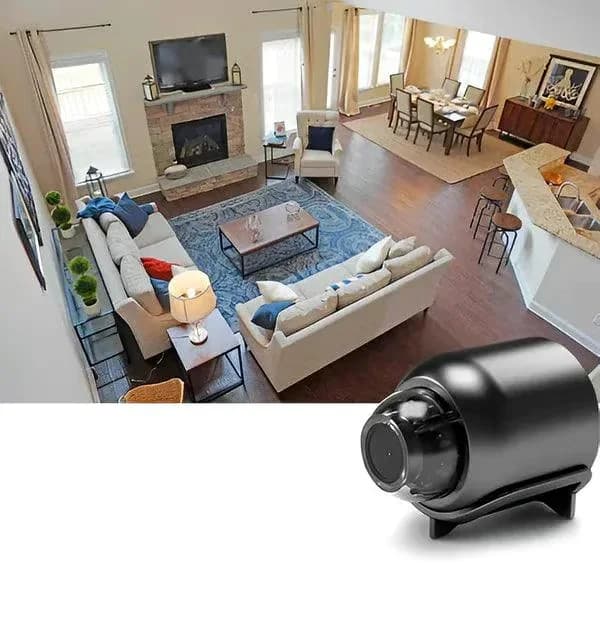 Mini Full HD Security Camera Compact Indoor Monitor - View 4