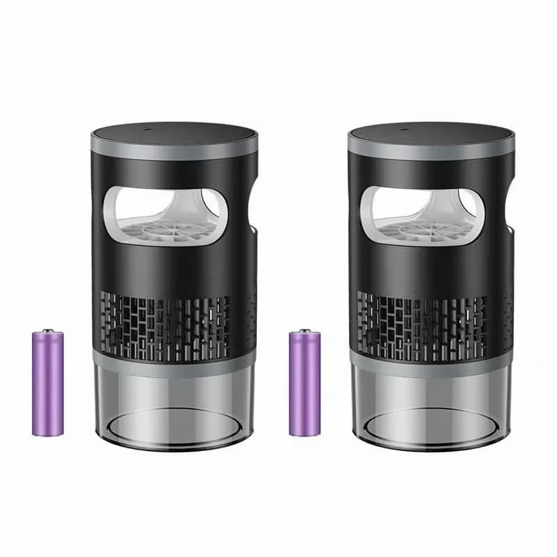 Rechargeable UV Suction Mosquito Trap with Purple Light Lure - View 2